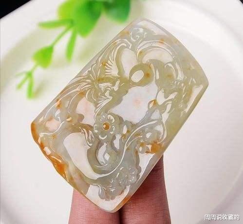 翡翠|什么是翡翠的洒金？