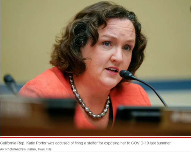 新冠病毒|美国一议员被指“报复”下属,只因怀疑对方给自己传染新冠病毒