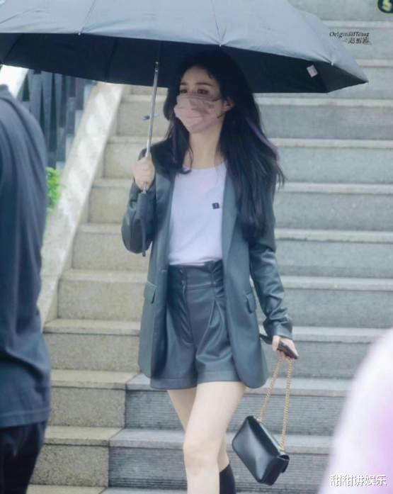 赵丽颖|赵丽颖综艺路透图曝光，气质大转变，公主切造型又飒又美！