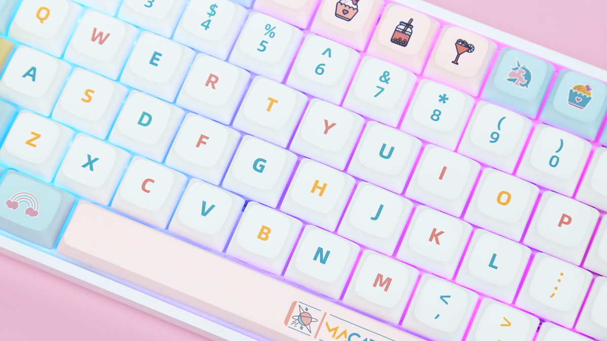 智能手机|SKYLOONG小呆虫马卡龙主题机械键盘评测：戳中你的少女心