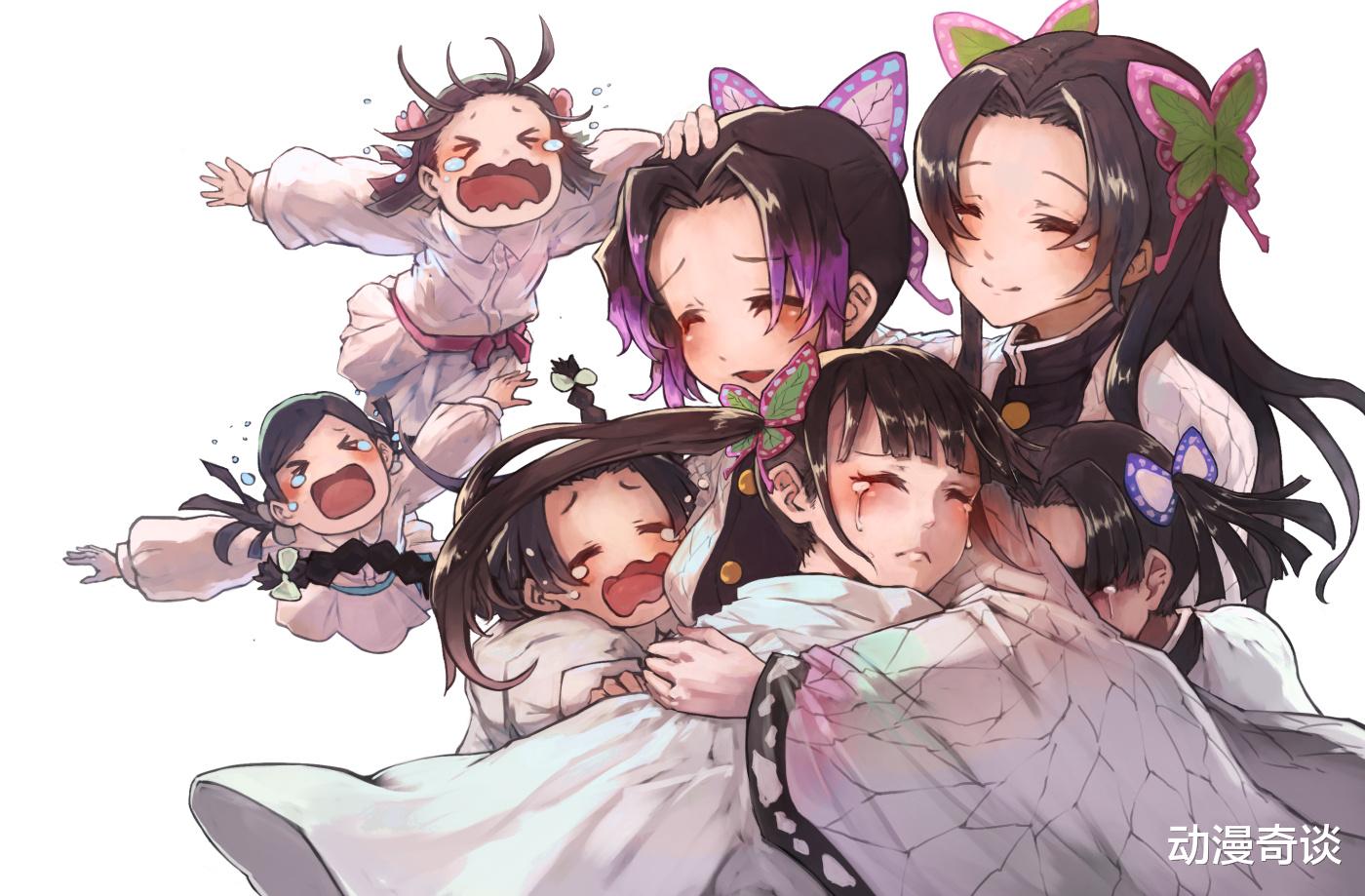 画师|画师绘制九柱全家福，风柱成团宠，音柱男友力爆棚