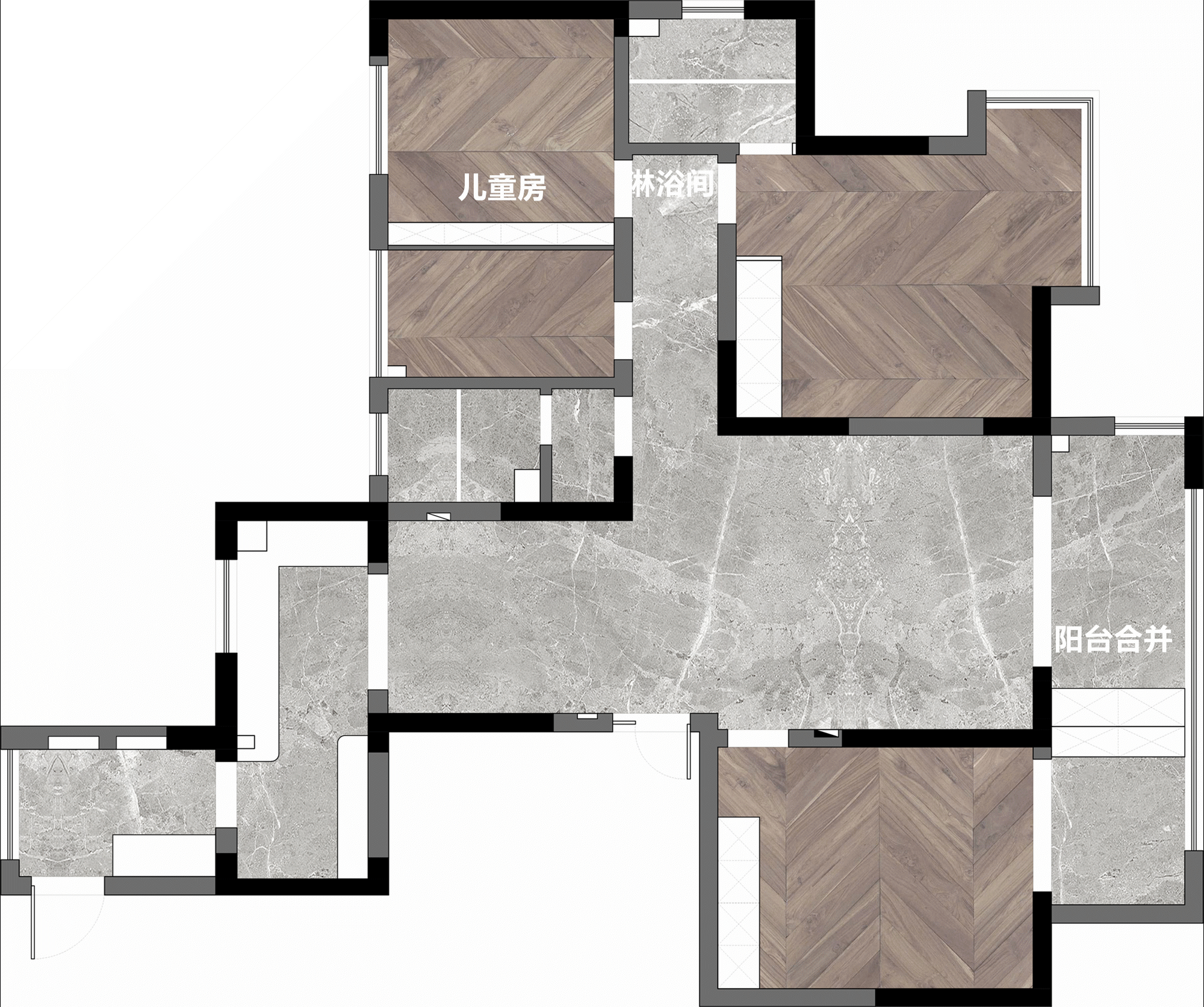 二手精装五颜六色，不拆不行！半包6万4，改完舒适度不在一个档次