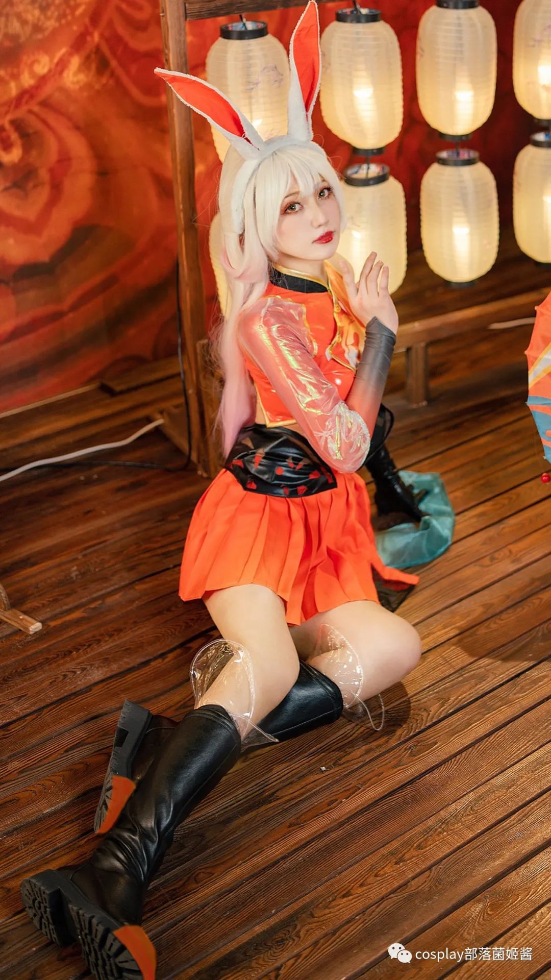 公孙离|cos：王者荣耀?公孙离国风少女cos正片@春日桃