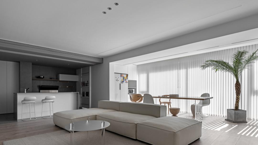 光影间145㎡横厅的缱绻时光