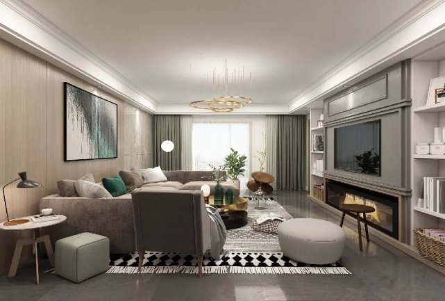 130平现代轻奢风三居室，精致高端有态度