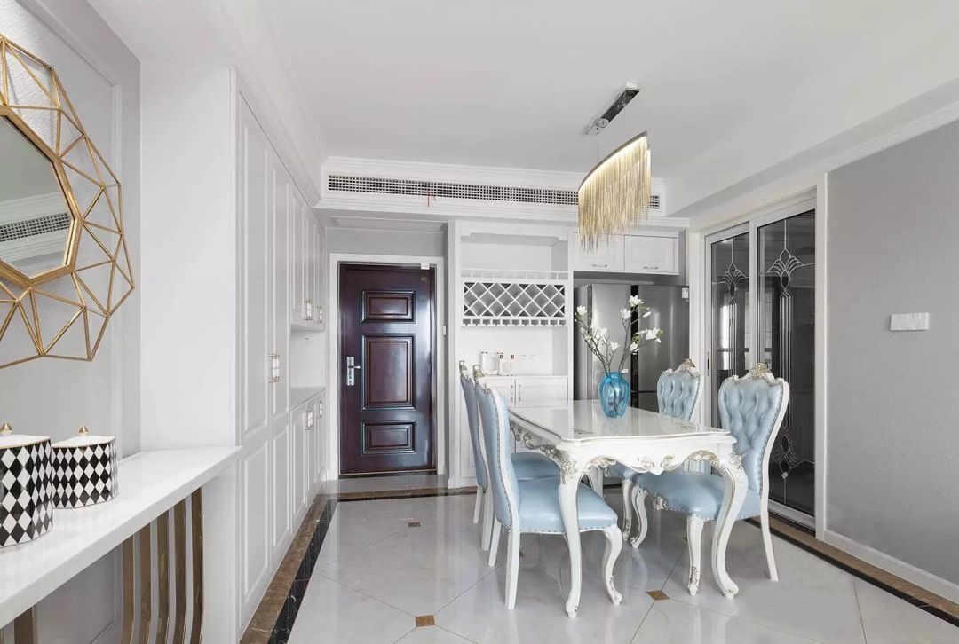 118㎡现代欧式风,温馨又有设计感,让人又爱又羡慕!