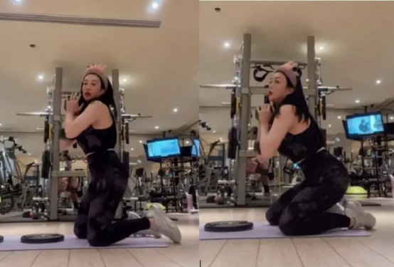 钟丽缇|钟丽缇海上冲浪获异性指导，51岁穿透视蕾丝泳衣，火辣身材被赞爆