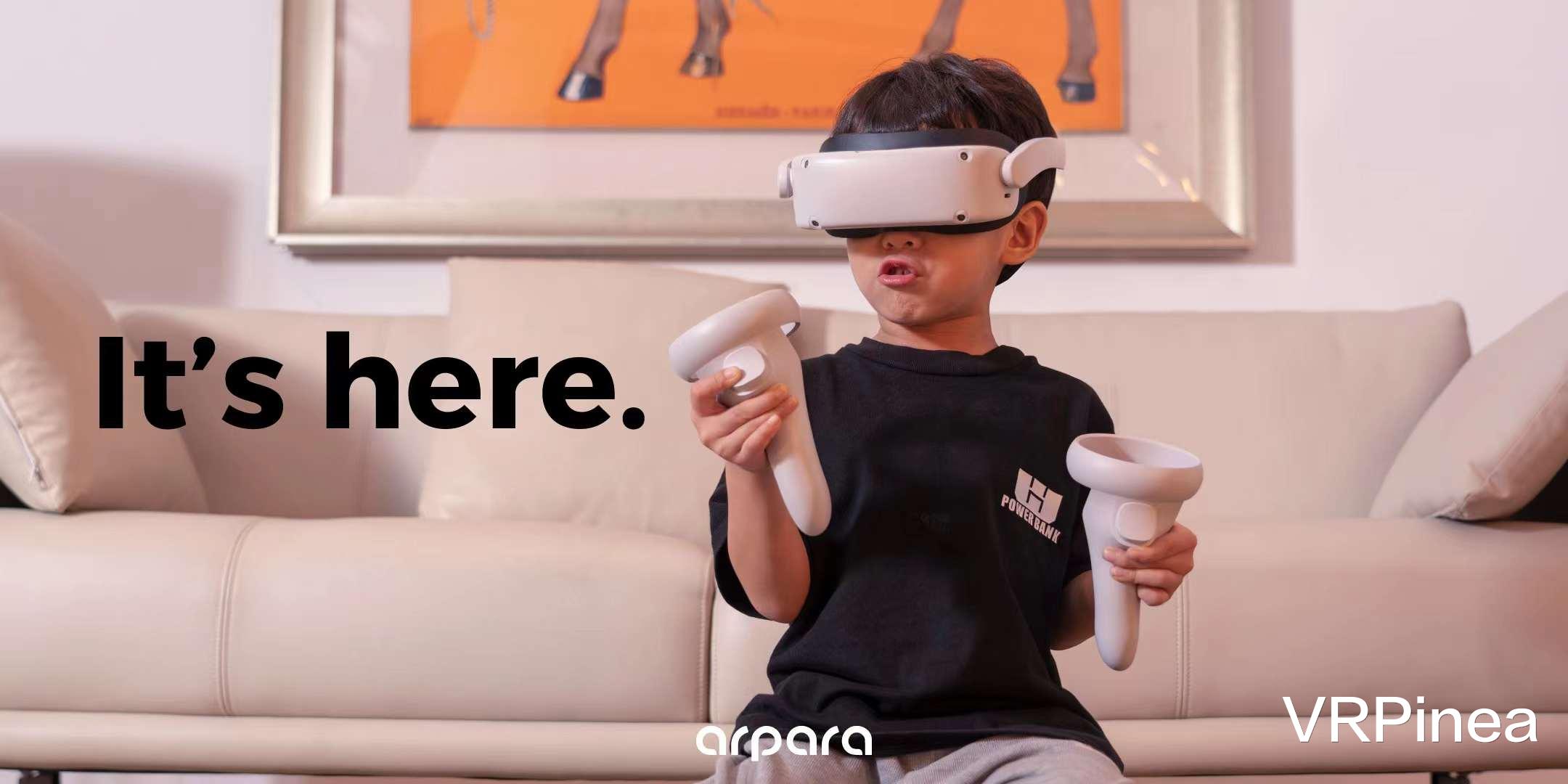 三星电子|arpara AIO VR一体机有望今年Q1登陆国内电商预售