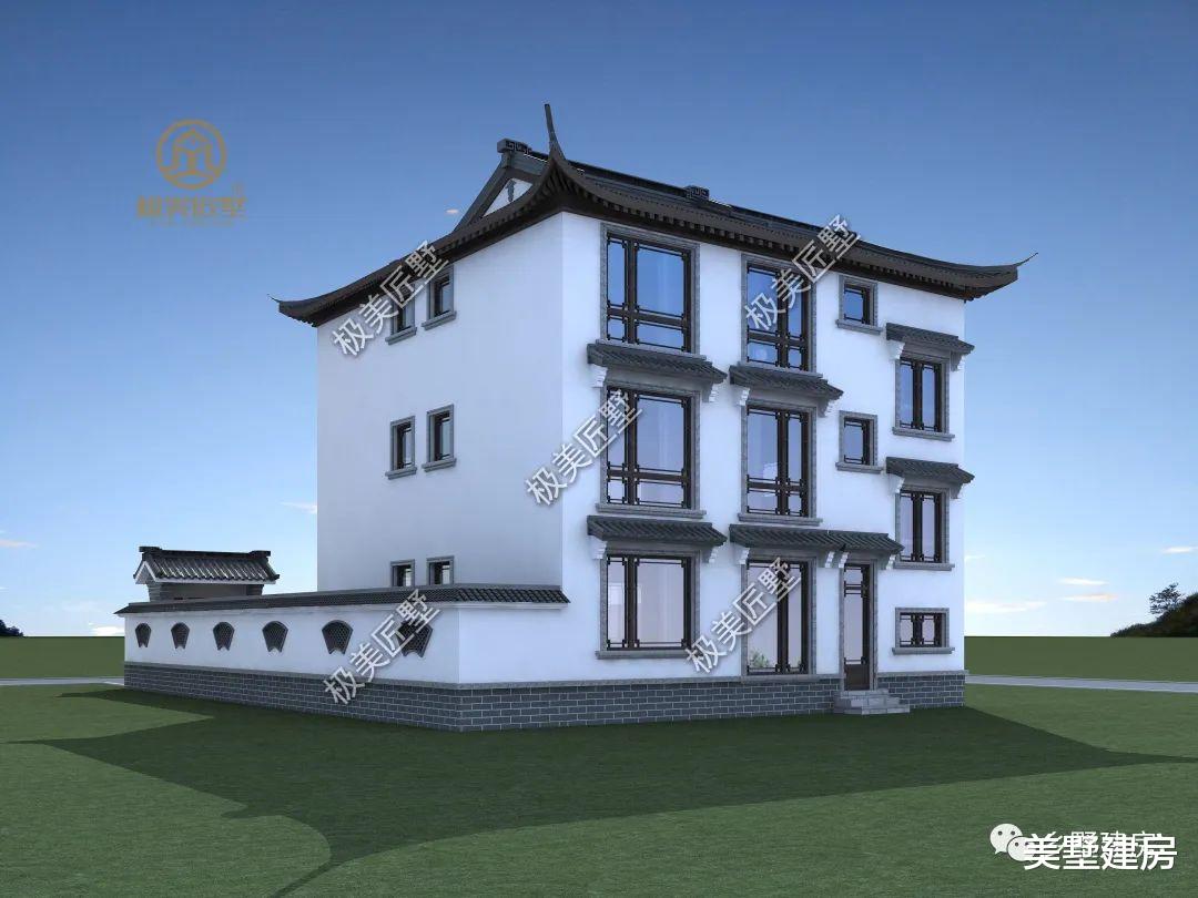 造价仅40W的苏派风格别墅,韵味十足,带你来到真江南。