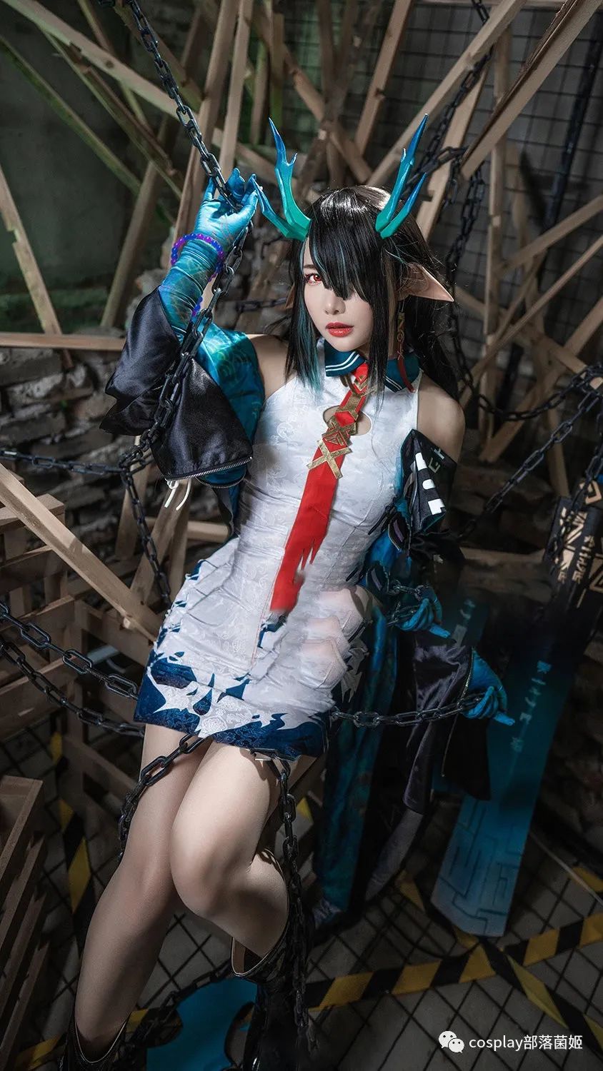 明日方舟|cos：明日方舟夕cos正片@吖静