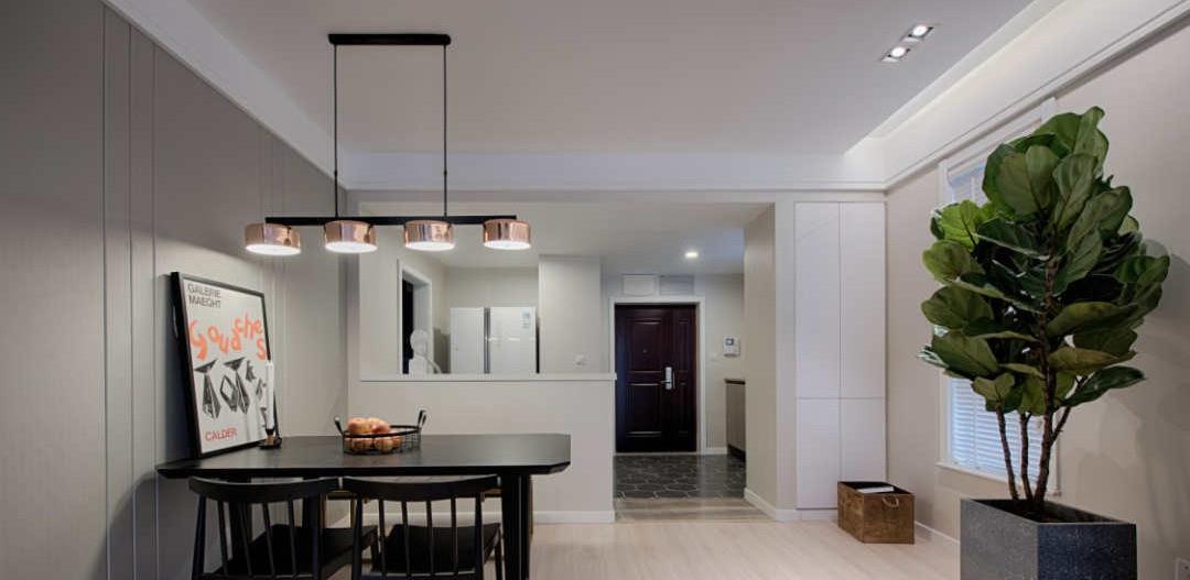 全包8万的极简装修,软装家具都自己配,效果甩样板房几条街!