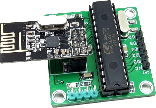 |使用NRF24L01无线电模块的4通道远程接收器–与ARDUINO兼容