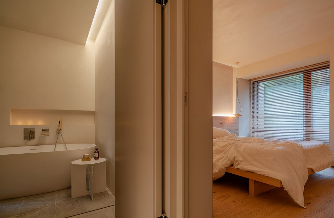 这才叫真正的极简风!一尘不染的治愈空间,网友:宛如毛坯房