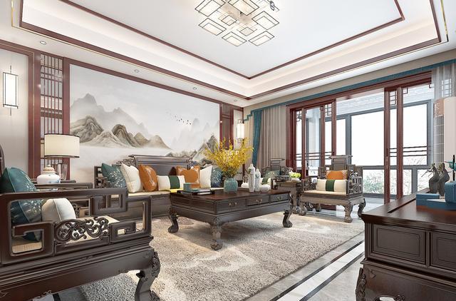 广州夫妻晒自家装修火了,160的新中式,充满了艺术气息,很高级