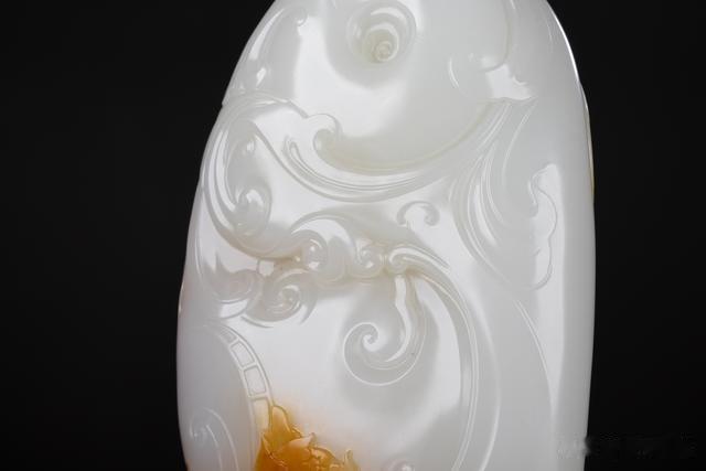 玉雕|和田籽料 玉雕手把件 怒放的生命 玉雕大师赵显志作品