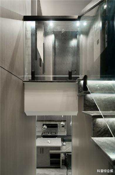 潮服花店设计师的Home,潮酷现代风121㎡二房改三房