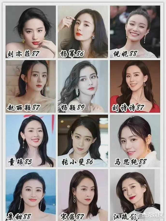 刘诗诗|演艺圈花旦更新换代，95花成功捆绑上位，这几位85花危险了