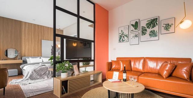 35㎡公寓连着租10年，花5万整体改造，装出一室一厅，晋升有房一族