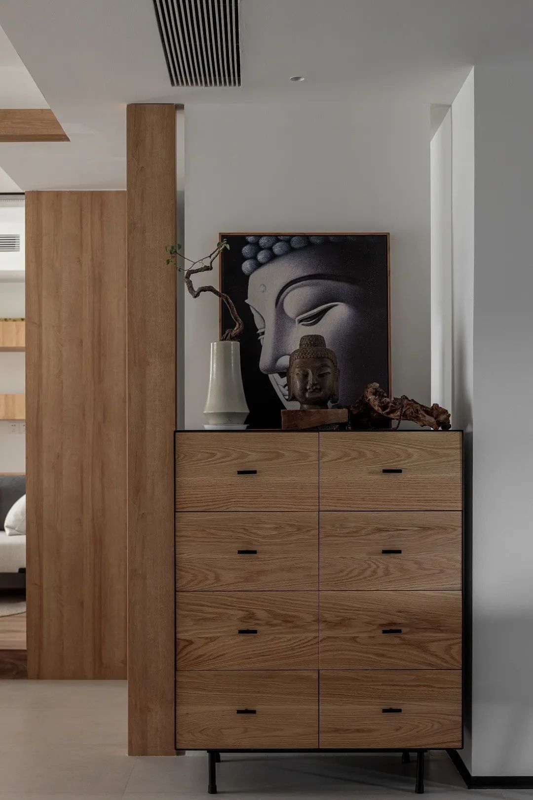 低预算、高颜值:他花8w实现90m2新中式,把诗意生活搬回家!