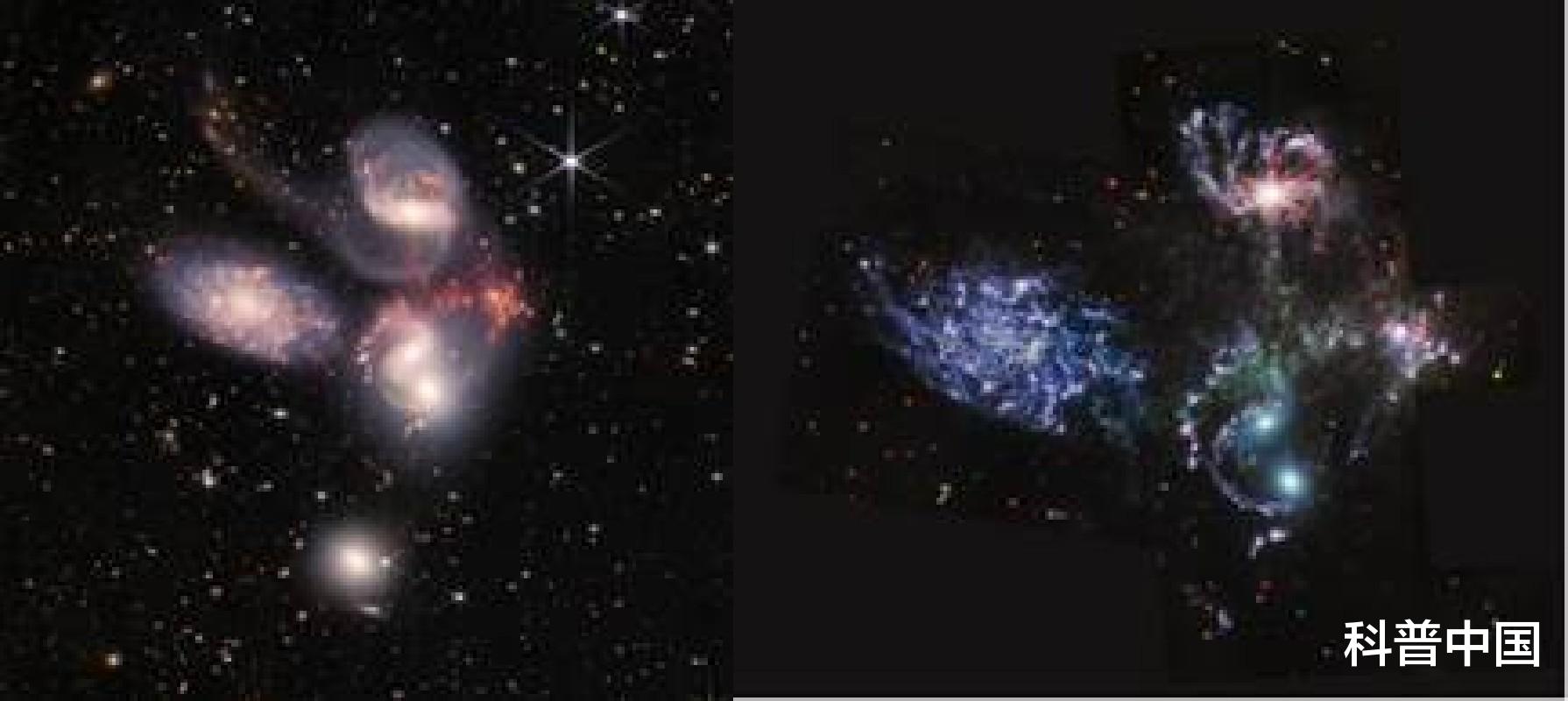 韦布拍的照片中,你注意到这些八个角的“星星”了吗?