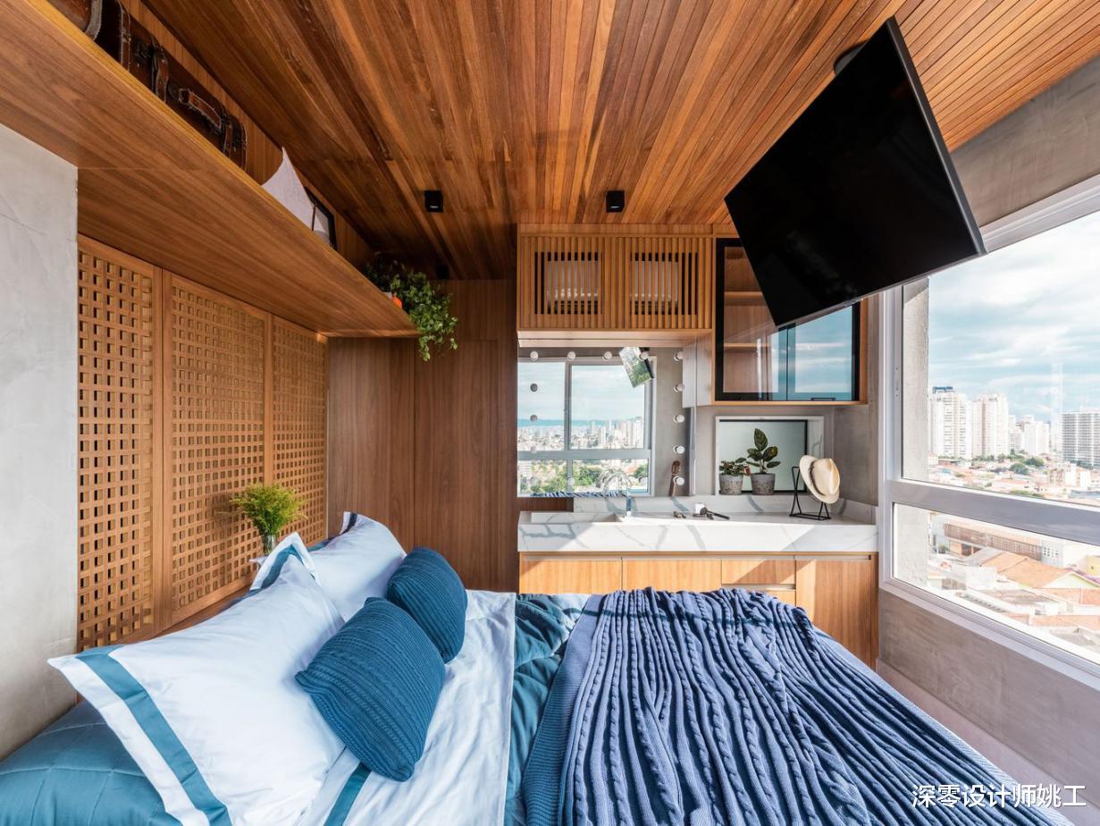 一个人独居67㎡小房,温情原木风展现的淋漓尽致,舒适的让人羡慕