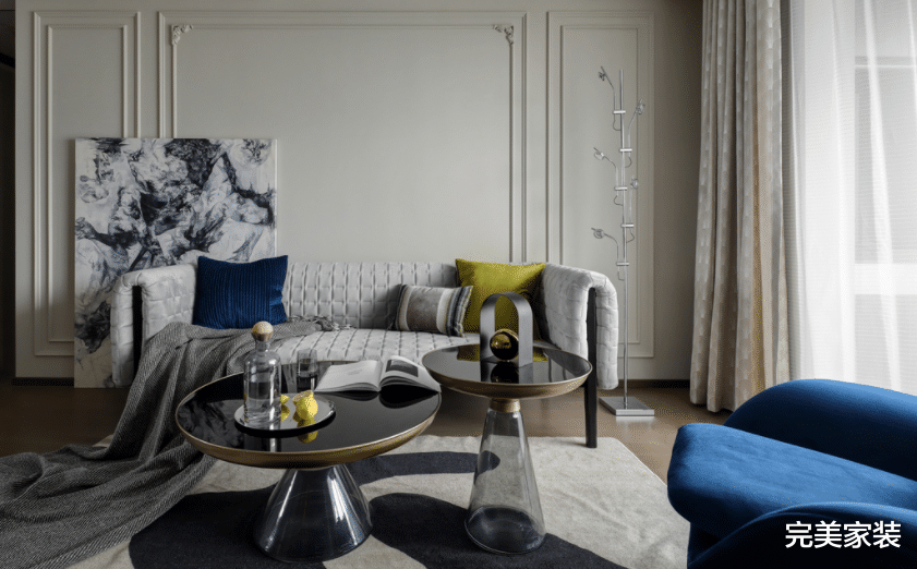 法式混搭风的三居室，让空间实现飞跃升级，彰显生活的灵动