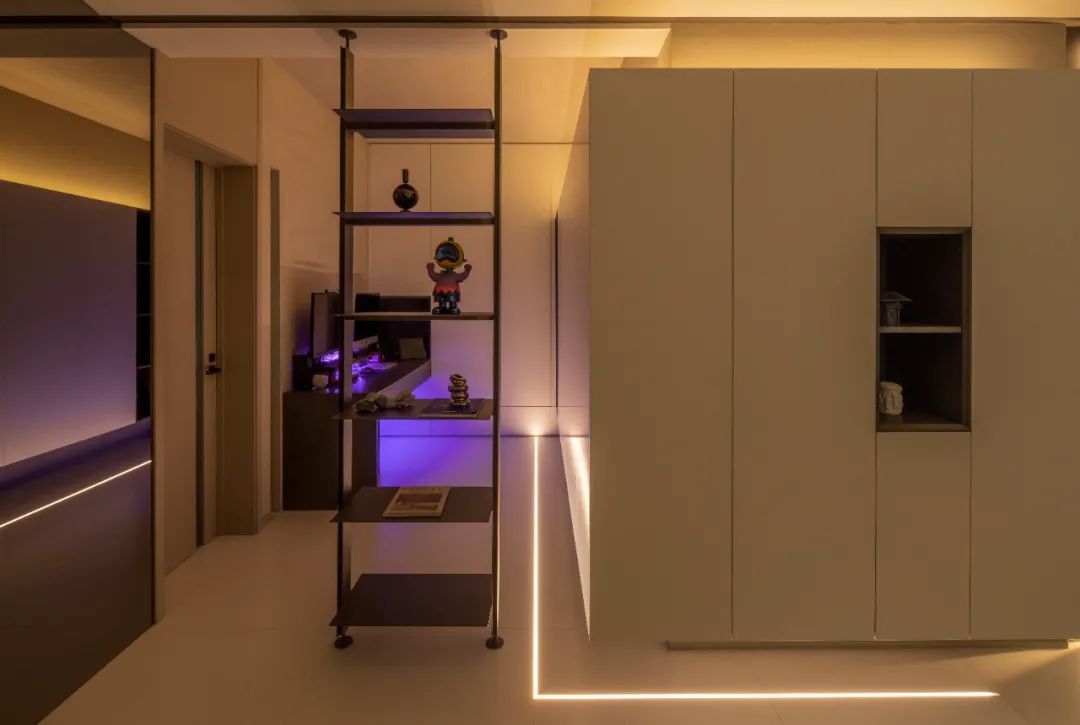 采光差的小黑屋逆袭，无主灯、软膜天花，还有…