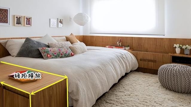 坚持不放床头柜,反而用这6种设计代替,拜托,好处只增不减!