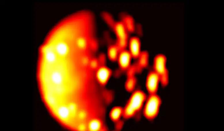 岩浆飞向太空?美国科学家拍摄到了伊奥星的火山喷发……