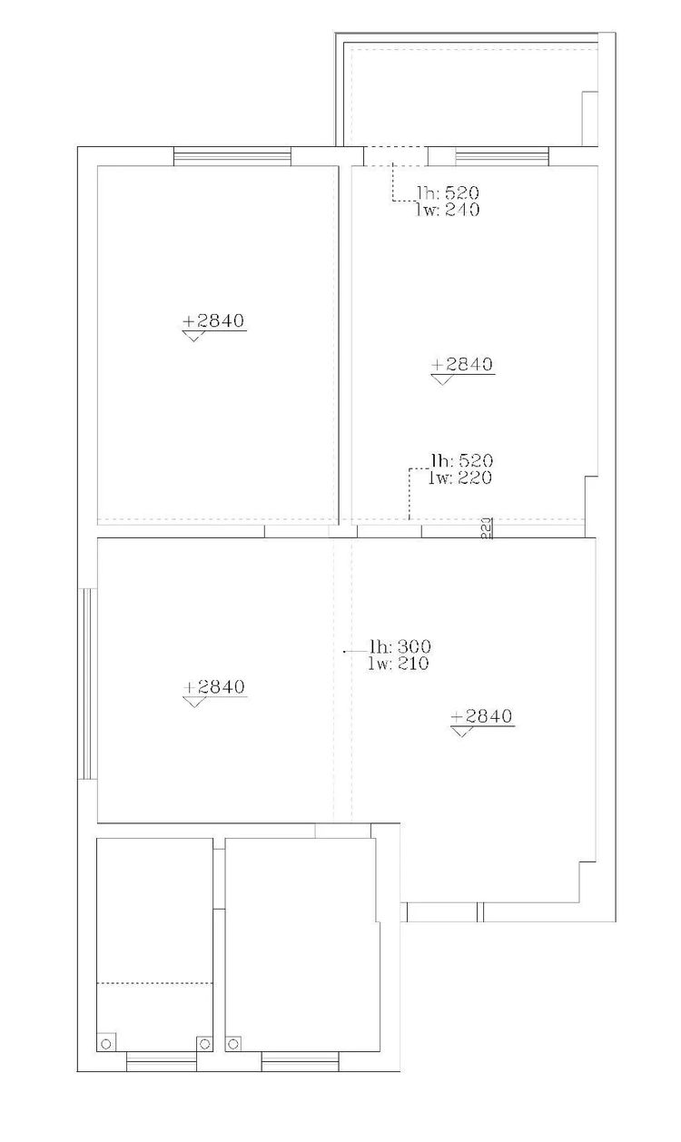 小户型非得从简?72平简美两室,卧室变多功能房,效果华丽