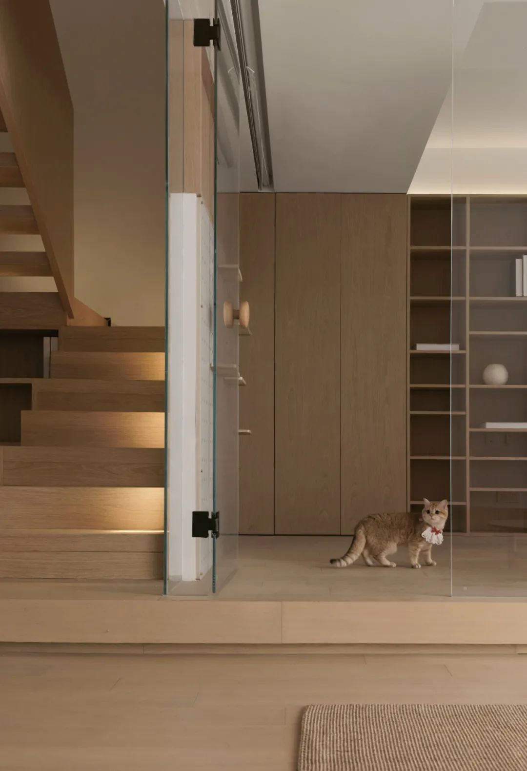 150㎡跃层空间,日系的温暖原木+东方古典元素,舒适而不庸常!