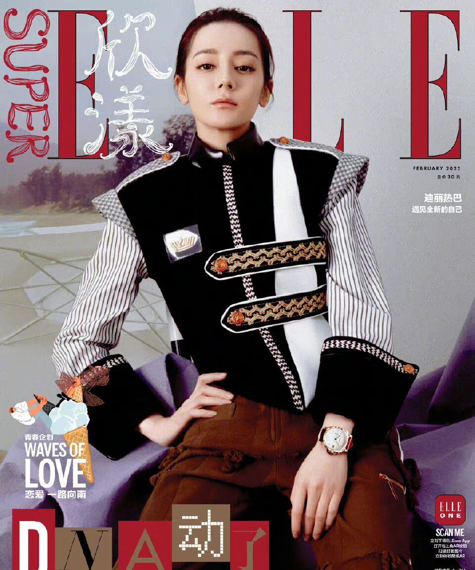 迪丽热巴|哇咔咔，迪丽热巴登封三月开季刊，百变风情让粉丝秒变尖叫鸡！