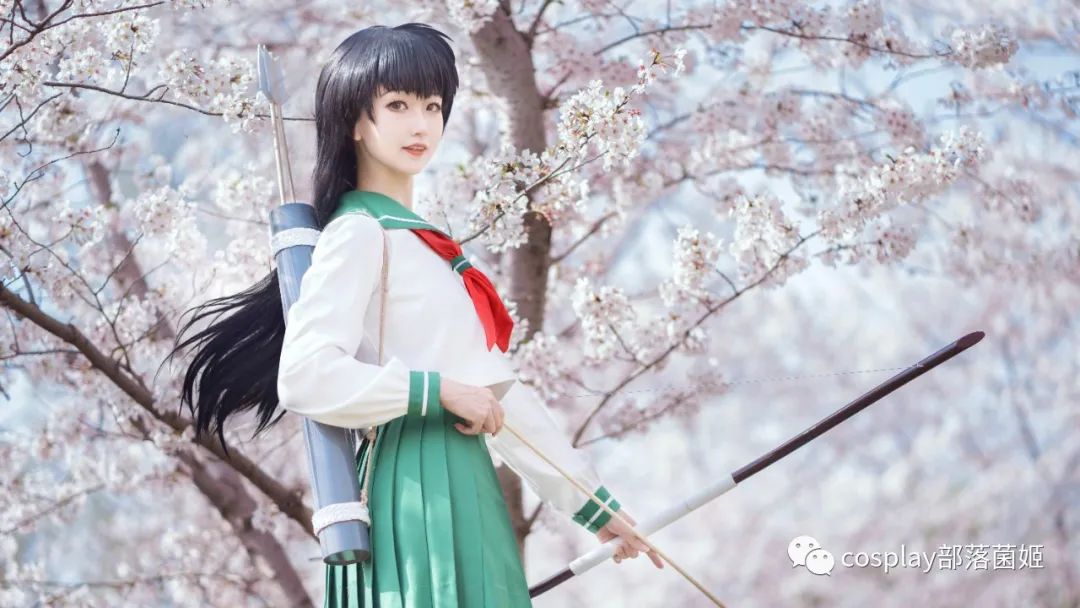 |cos：犬夜叉戈薇cos正片@风眠眠