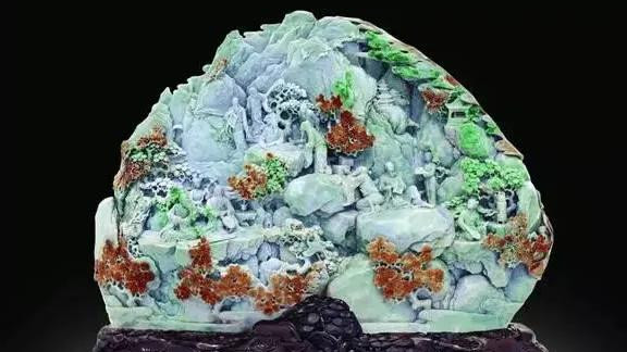 雕刻|三位玉雕大师耗时两年雕刻的《香山九老图》，堪称收藏佳品！