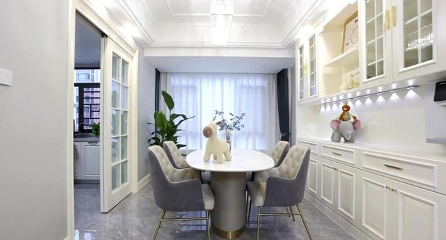 大连装修公司排名前五-整装案例「新星公馆133平」美式轻奢