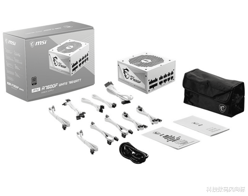 机箱|DIY装机白色专场,微星限定白色四件套,让你的主机与众不同