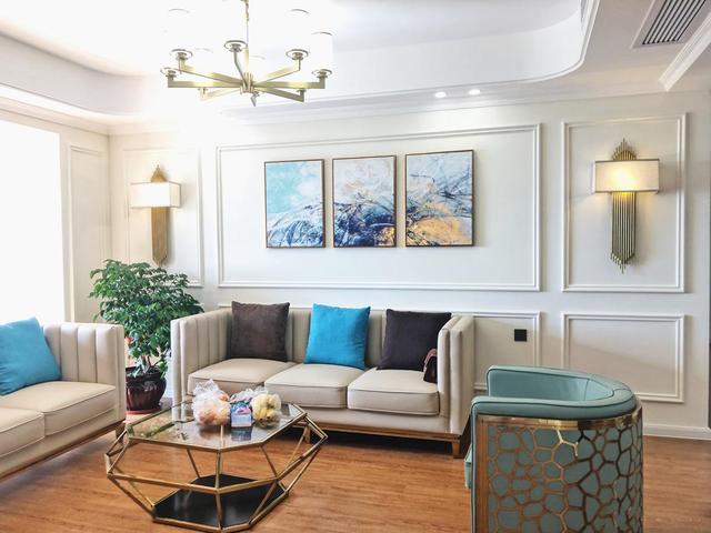 73平方米的美式一居室,装修效果大气实用,收纳实在太强大