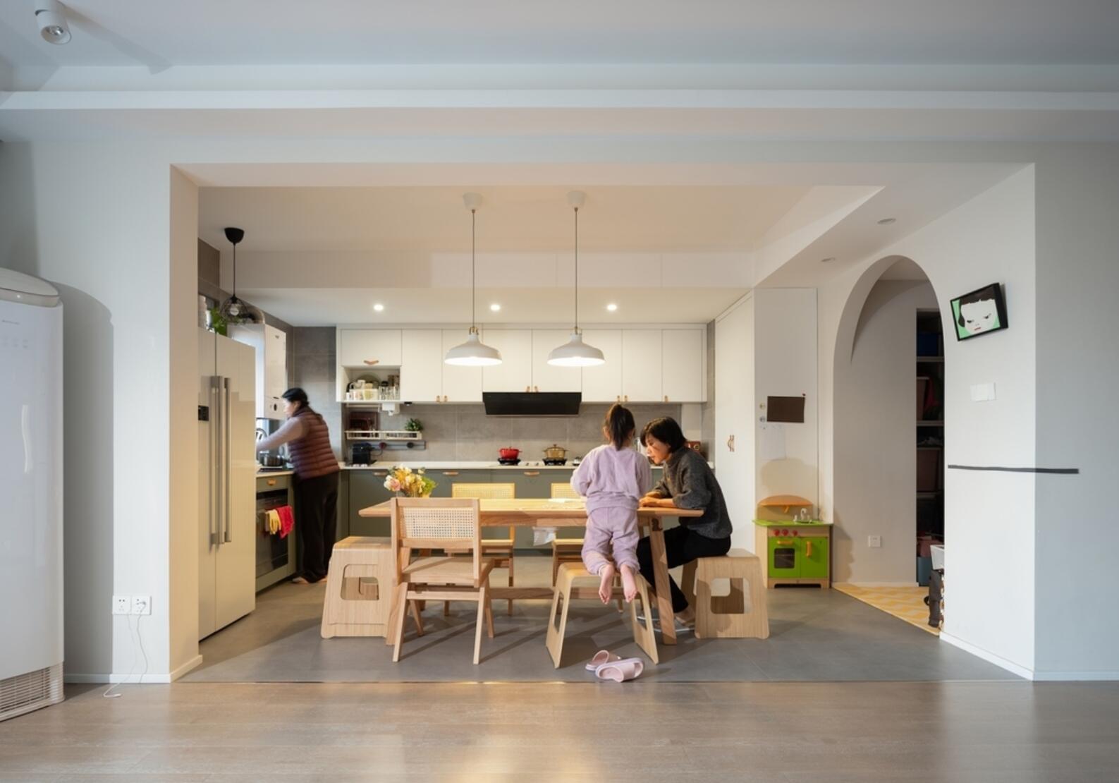 170㎡新家,她坚持“去客厅化”设计,入住后,发现真的很舒适