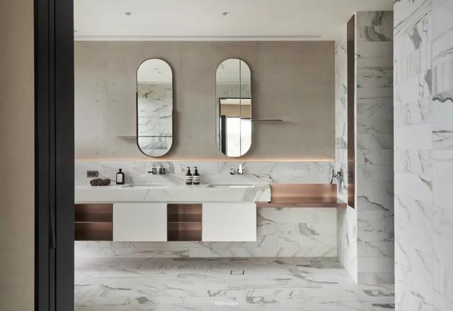 190㎡现代高级灰,简单低调的空间,高级优雅好自然