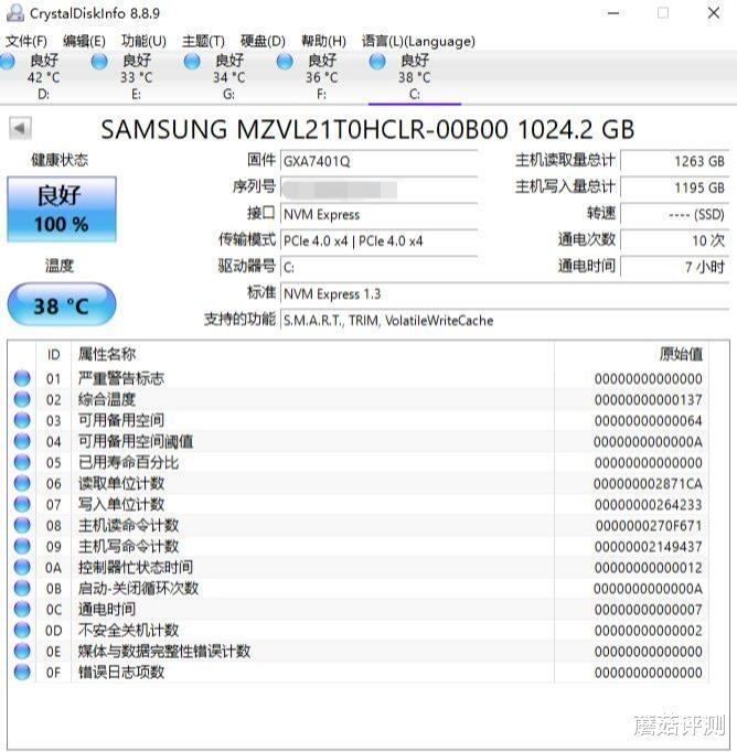 硬盘|艰难加装机械硬盘的后续、我给乔思伯I400机箱内塞了四块硬盘
