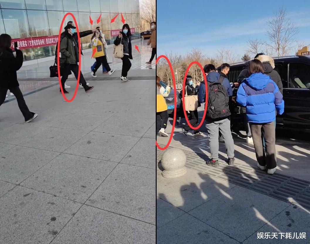 街拍|王一博为《长空之王》到嘉峪关，近3亿数据好火，2批人接机反应不同扎心了