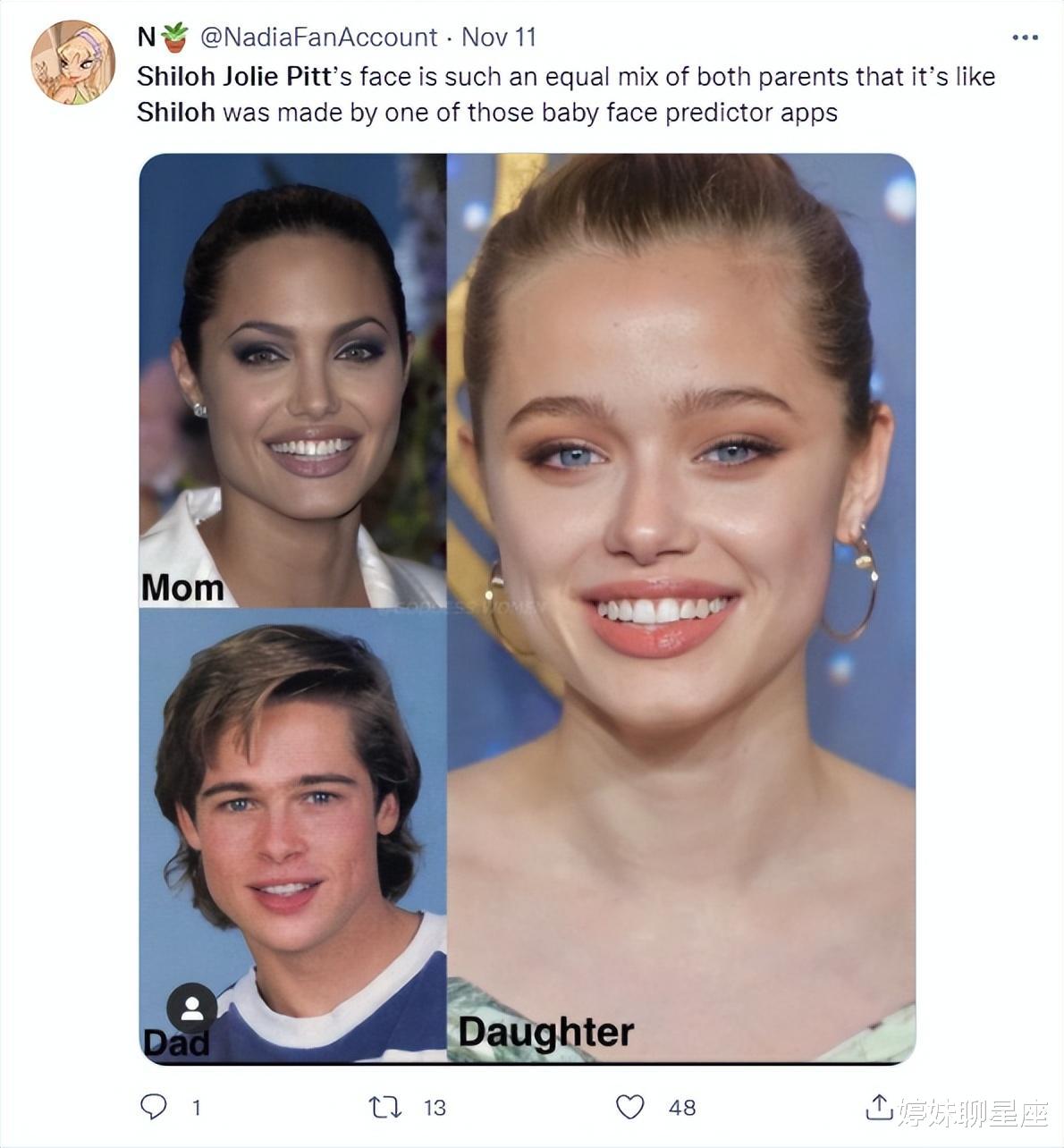 皮特|?美少女希洛:像朱莉也像皮特,父母闹离婚6年,她还是小公主