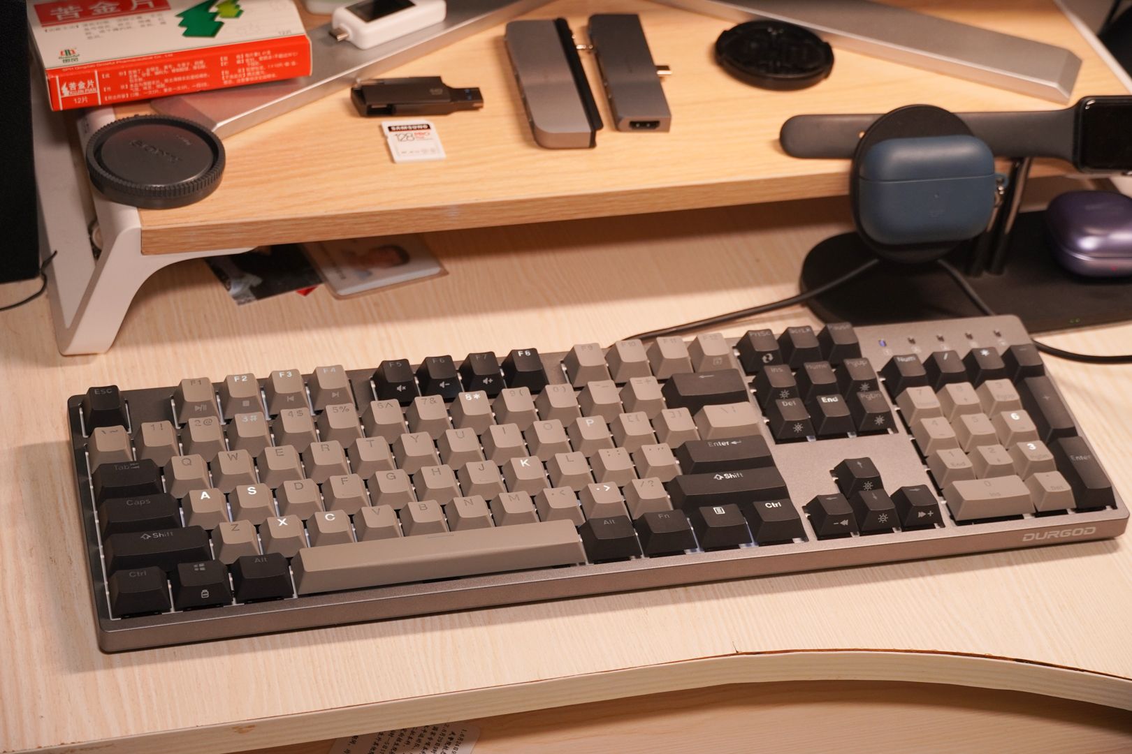 TCL|杜伽K310白光限定款键盘——一个颜值及性能极佳的键盘