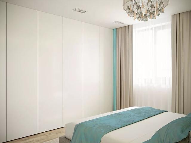 以简单白作为装修设计的主调,整个空间宛若仙境,实用美观