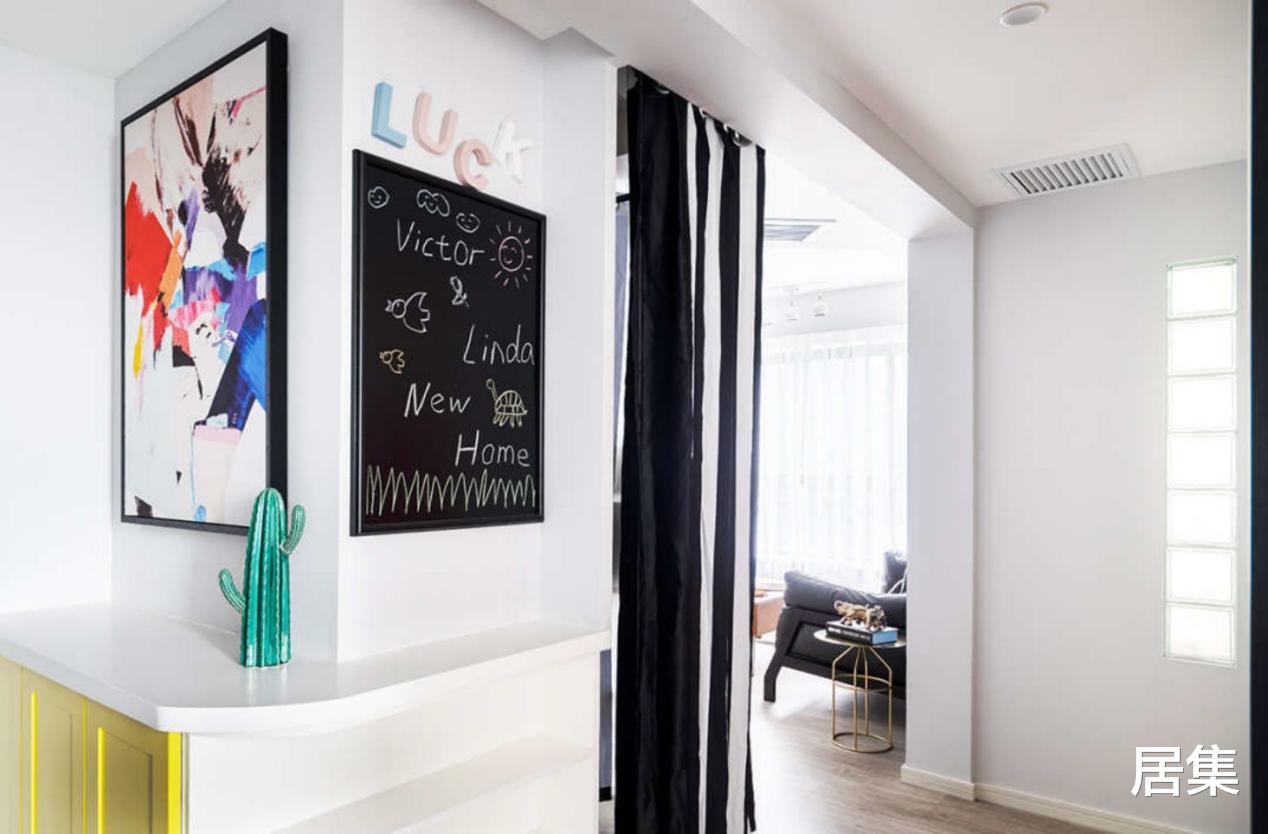 打造80㎡油画一般的家,处处都可以享受自由的轻抚,浪漫美好