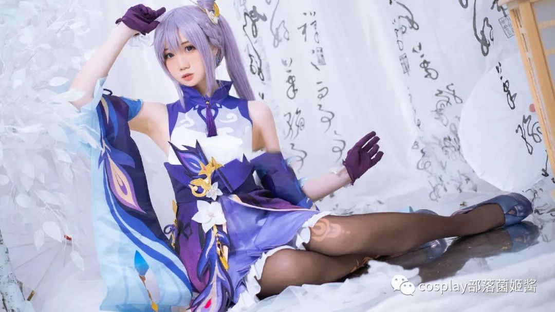 二次元|cos：二次元cos大赏原神刻晴@焖焖碳，我的身边，还会有你陪伴吗