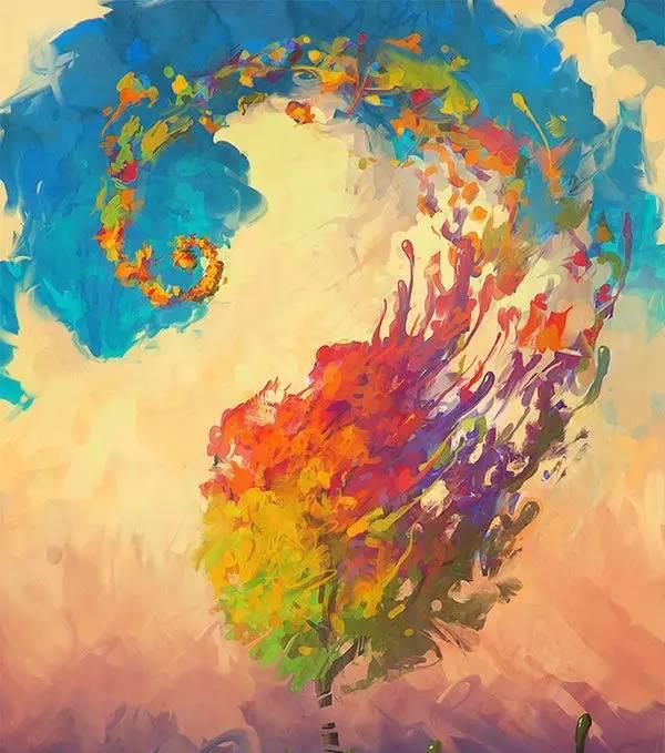奇幻瑰丽的场景，和插画师阿尔乔姆来一场梦幻之旅