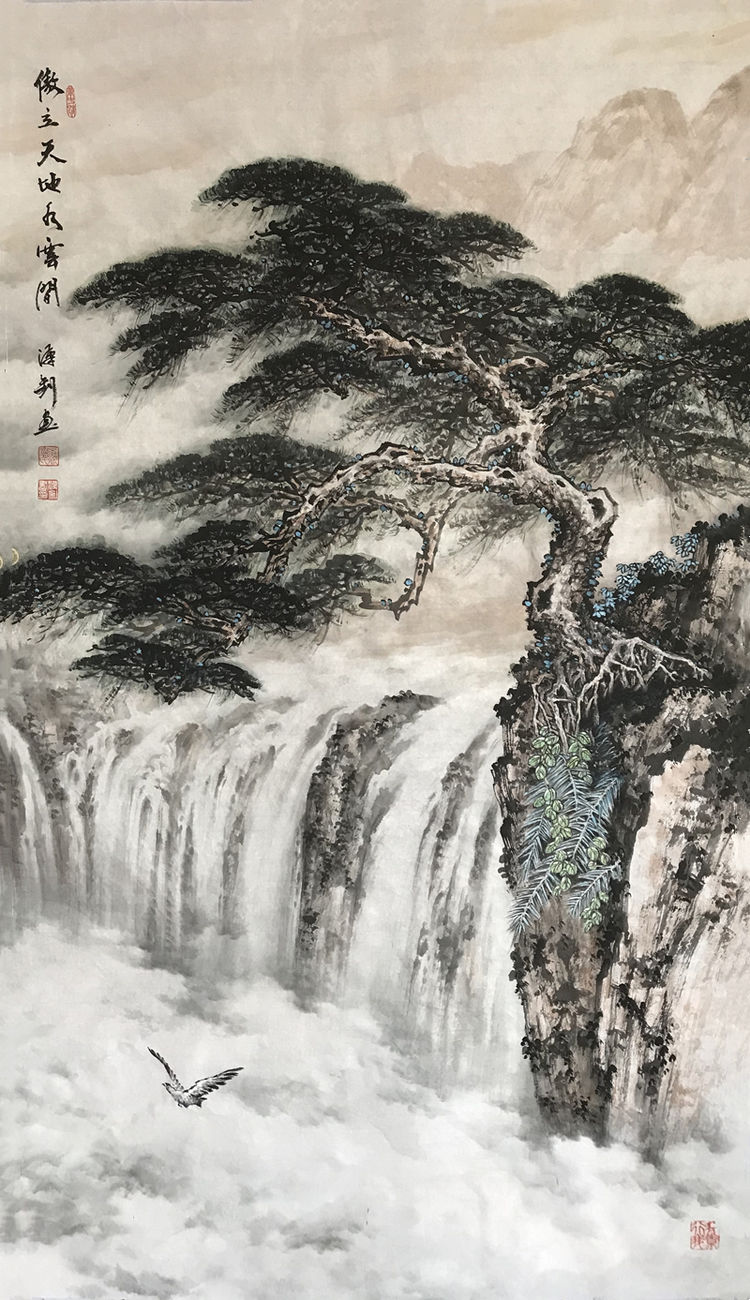 山水画|迎喜兔·贺丰年——画家梁汉钊作品展