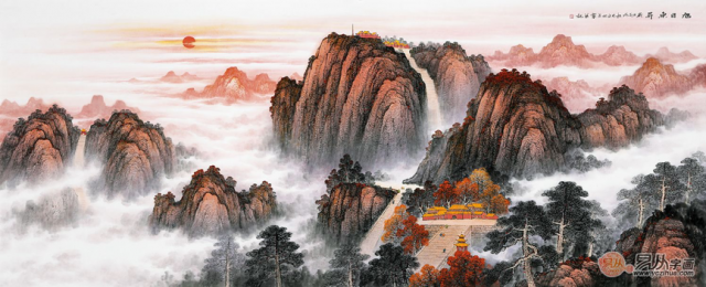 客厅沙发背景墙挂画 有颜值有内涵我要给满分!