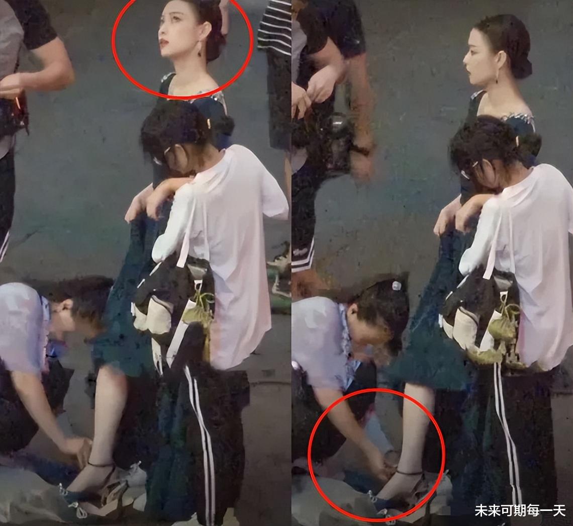 秦岚|助理跪地捧话筒，出门保镖护身，拍戏住五星级酒店，这样的明星大家还在心疼？